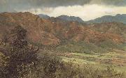Frederic E.Church Red Hills near Kingston,Jamaica oil painting picture wholesale